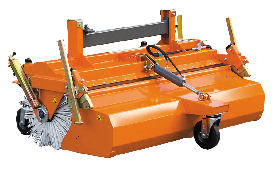 Feieaggregat med oppsamler < 1,5 m Feieaggregat med oppsamler < 1,5 m